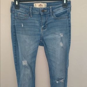 Hollister skinny jeans!